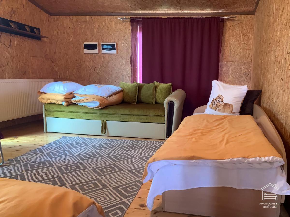 Apartamentai Birzuose, Double Bedroom And Single Bedroom Apartments Биржай Экстерьер фото