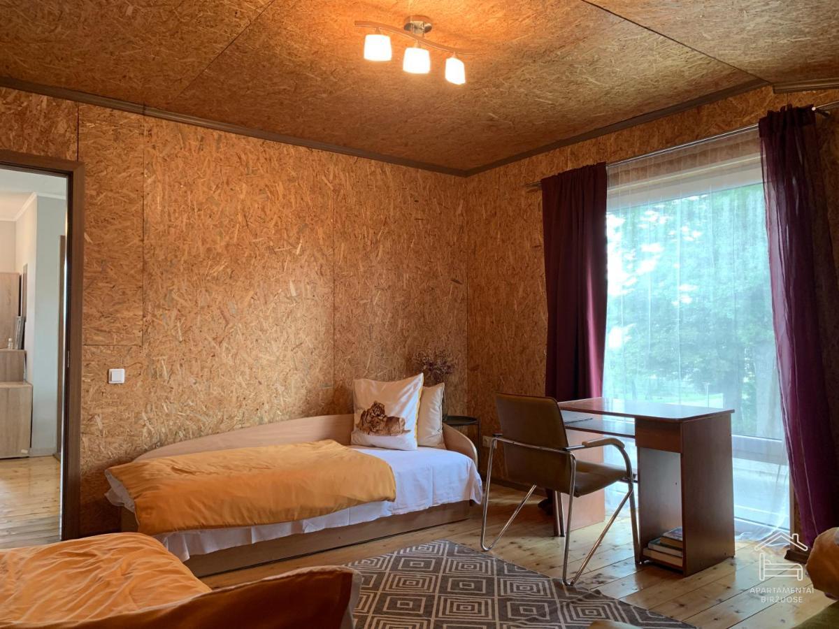 Apartamentai Birzuose, Double Bedroom And Single Bedroom Apartments Биржай Экстерьер фото