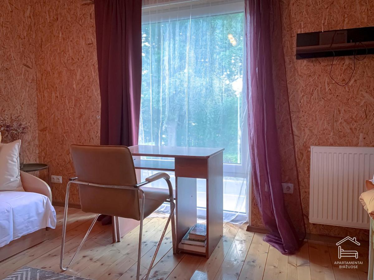 Apartamentai Birzuose, Double Bedroom And Single Bedroom Apartments Биржай Экстерьер фото