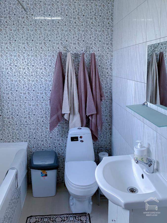 Apartamentai Birzuose, Double Bedroom And Single Bedroom Apartments Биржай Экстерьер фото